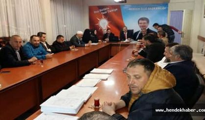 Hendek'te yapılan hizmetlerin takipçisi olacaklar