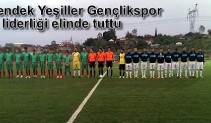 Hendek Yeşiller Gençlikspor liderliği elinde tuttu