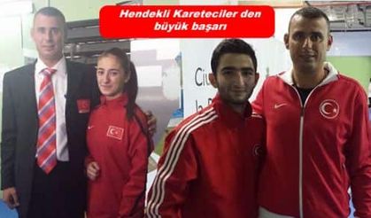 Hendekli Karateciler den büyük başarı