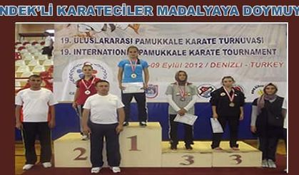 Hendek’li Karateciler Madalyaya Doymuyor