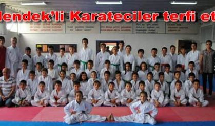  Hendek’li Karateciler terfi etti