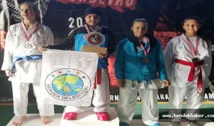 Hendekli Yıldız Karateciler Yedide Yedi Yaptı