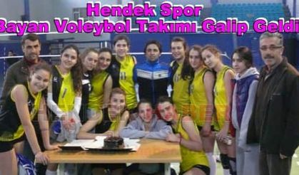 Hendekspor  Voleybol takımı galip geldi