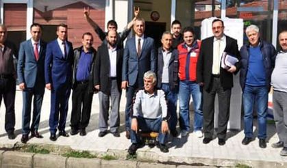 Hendek'te Babaoğlu ve Heyetinden Seçim Ziyaretleri Sürüyor