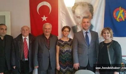 İlçe Başkanı Ziyaretlerini Sürdürmekte