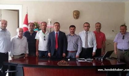 İlçe Başkanlığı hayırlı olsun ziyaretlerinde bulundu