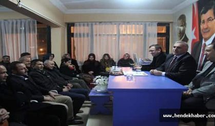 İnci Sakarya İlçe teşkilatlarını ziyaret etti