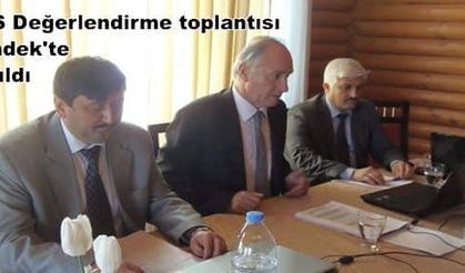 KDS Değerlendirme toplantısı  Hendek'te yapıldı