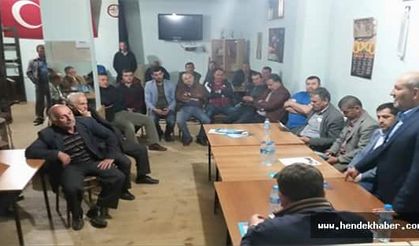 Mahalle ziyaretlerine devam ediyorlar