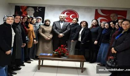 Mhp Hendek Kadın Kolları bir araya geldi