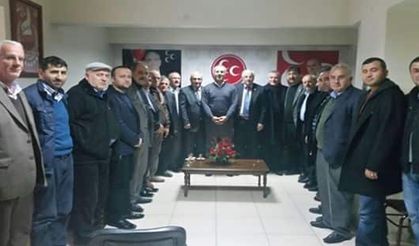 Muhtarlar Derneğinden Babaoğlu’na hayırlı olsun ziyareti