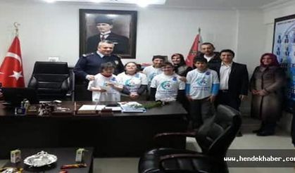 Orman Haftasında Hendek Emniyet'i Unutulmadı