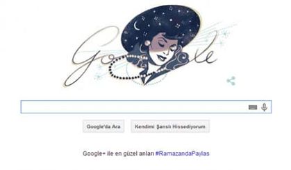 Safiye Ayla İçin Google'dan Doodle