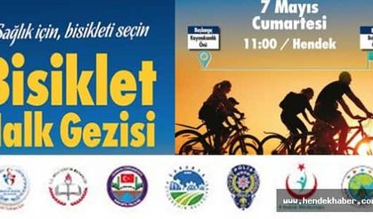 “Sağlık için bisikleti seçin” etkinliği düzenlenecek
