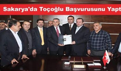 Sakarya'da Toçoğlu Başvurusunu Yaptı