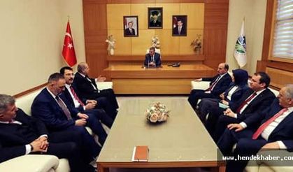 Adaylar Toçoğlu'nu Ziyaret etti
