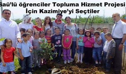 Saü'lü öğrenciler Topluma Hizmet Projesi İçin Kazimiye'yi Seçtiler