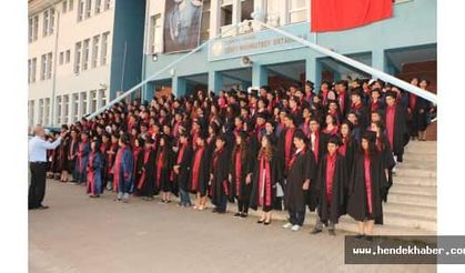 Şehit Mahmutbey'de Mezuniyet Coşkusu