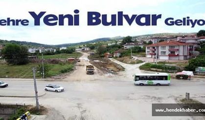 Serdivan'a Yeni Bulvar Geliyor