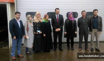 Yavuz Hendek'te Seçim Ziyaretlerinde Bulundu