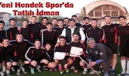 Yeni Hendek Spor'da Tatlılı İdman