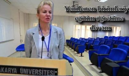 Yenilenen birimleriyle eğitim öğretime devam