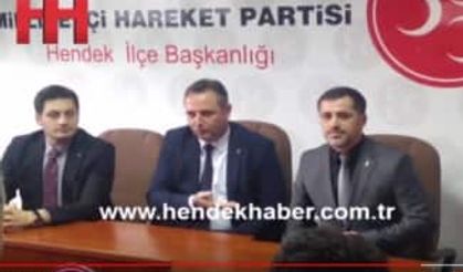 Ak Parti Heyeti Hendek Mhp İlçe Teşkilatını Ziyaret Etti