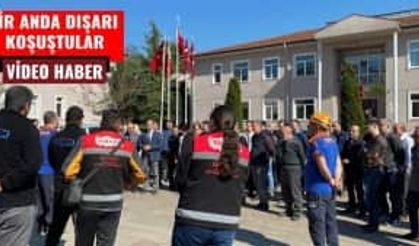 Hendek de bir anda dışarı kaçıştılar, gerçek sonradan ortaya çıktı