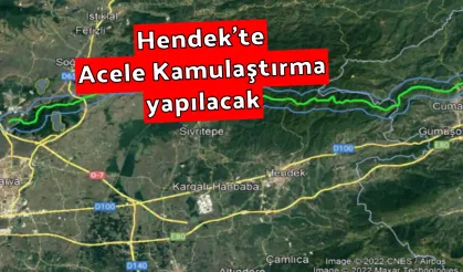 Hendek’te Acele Kamulaştırma yapılacak