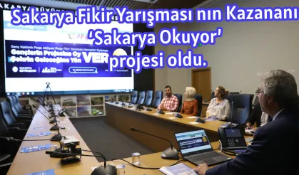 Sakarya Fikir yarışmasının kazananı  ‘Sakarya Okuyor’ projesi oldu.