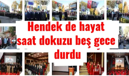 Hendek de hayat saat dokuzu beş gece durdu