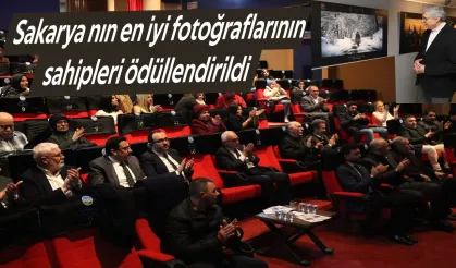 Sakarya nın en iyi fotoğraflarının sahipleri ödüllendirildi