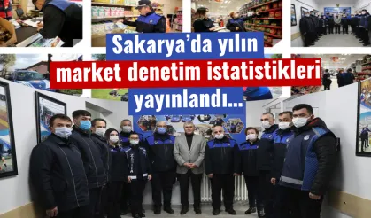 Sakarya’da yılın market denetim istatistikleri yayınlandı…