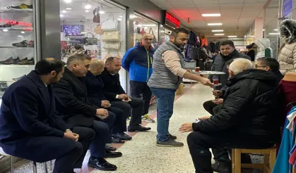 İyi Partili Aday Adayı Hendek’te esnaf ile bir araya geldiler