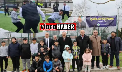 Sakarya Valisi Hendek Çağlayan da top koşturdu.