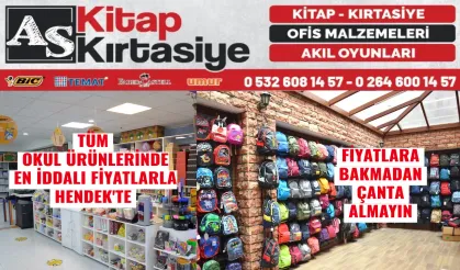 Hendek As Kitap Kırtasiye Okul Sezonuna hazırlıklarını tamamladı…