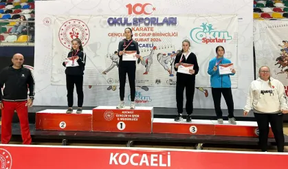 Hendek Karate Takımı, muazzam bir performans sergiledi