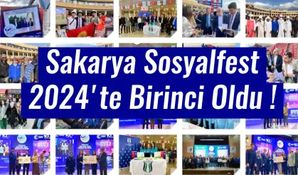 Sakarya Sosyalfest 2024'te Birinci Oldu !