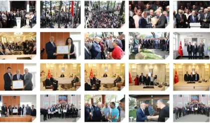 Hendek Belediyesinde Bayrak Değişim Töreni Yapıldı