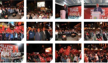 8’nci yılında Hendek Cumhuriyet Meydanında etkinlikleri düzenlendi