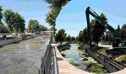 Hendek Uludere Çayı'nda 2024 Yılı Temizlik Çalışmaları Başladı