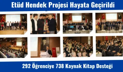 Etüd Hendek Projesi Hayata Geçirildi