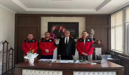 HAYAT Arama Kurtarma’dan Orman İşletme Müdürü Karakaş’a Ziyaret