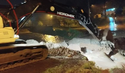 Hendek’te Su Taşkınları Yaşanıyor...