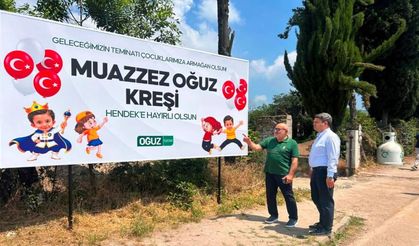 Hendek'e Yeni Kreş Çalışmalar Sürüyor