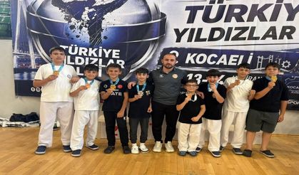 Hendek Olimpik Spor Kulübü Karate Ligi'ne Damga Vurdu