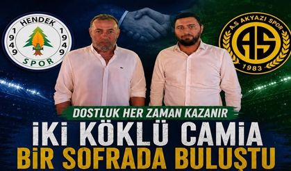 Hendekspor'dan A.S. Akyazıspor'a Dostluk Ziyareti