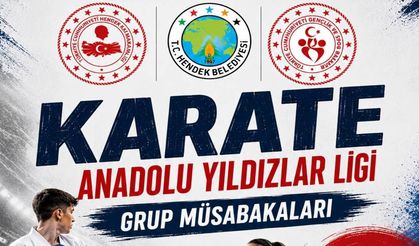 Anadolu Yıldızlar Ligi Karate Grubu Hendek'te Buluşuyor