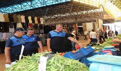 Hendek Kapalı Pazar Yerinde Zabıta Denetimi