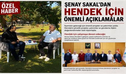 Şenay Sakal'dan Hendek'e Peş Peşe Müjdeler  Meydan Projesi, Kentsel Dönüşüm ve Yeni Terminal İçin Geri Sayım